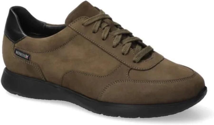 Mephisto Groene Damessneaker Stijlvol Ondersteunend