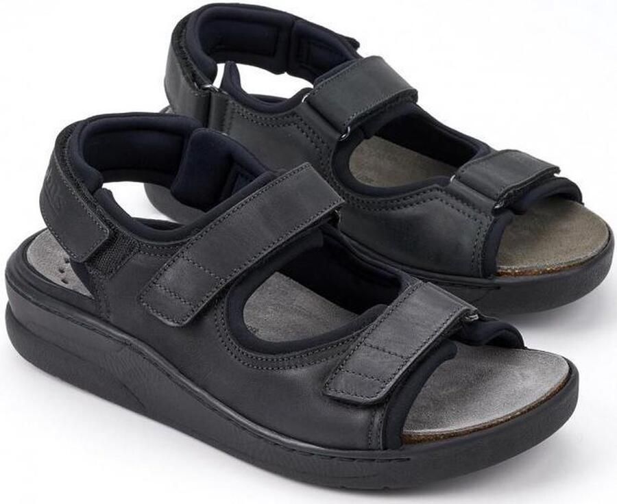 Mephisto VALDEN OLDBRUCH Volwassenen Heren sandalen Kleur Zwart