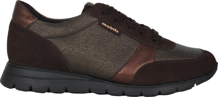 Mephisto Wijde Pasvorm Bruine Sneaker Dalilha