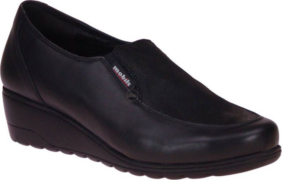 Mephisto Mobils Ergonomic Bertrane Zwarte Schoen