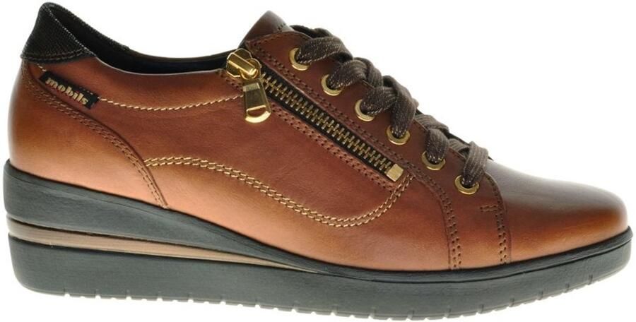 Mephisto Mobils Ergonomic Patsy Sneakers Bruin Dames