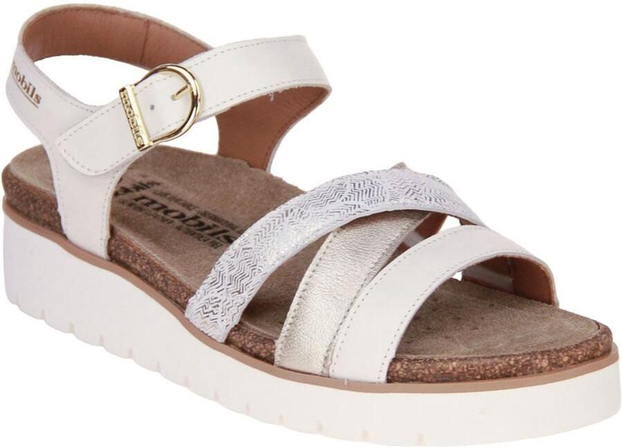 Mephisto Mobils Ergonomic Thina Sandaal Offwhite