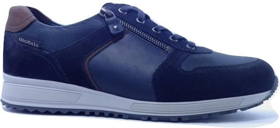 Mephisto Mobils Herve Sneakers Blauw