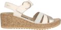 Mephisto Comfortabele sandalen met klittenbandsluiting voor vrouwen - Goud