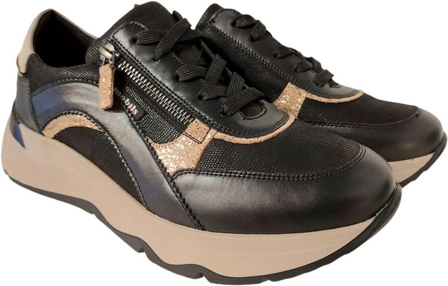 Mephisto Mobils Sneaker Laonie Lichen Zwart