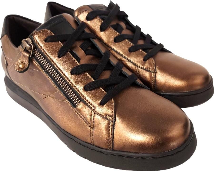 Mobils Comfort Veterschoenen voor dames in taupe