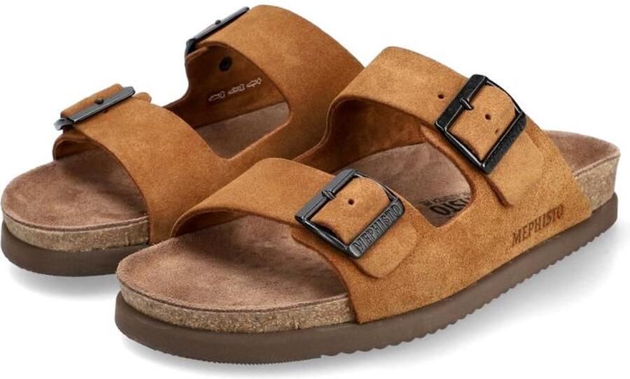 Mephisto Comfortabele Nerio Herensandaal Brown Heren - Foto 2