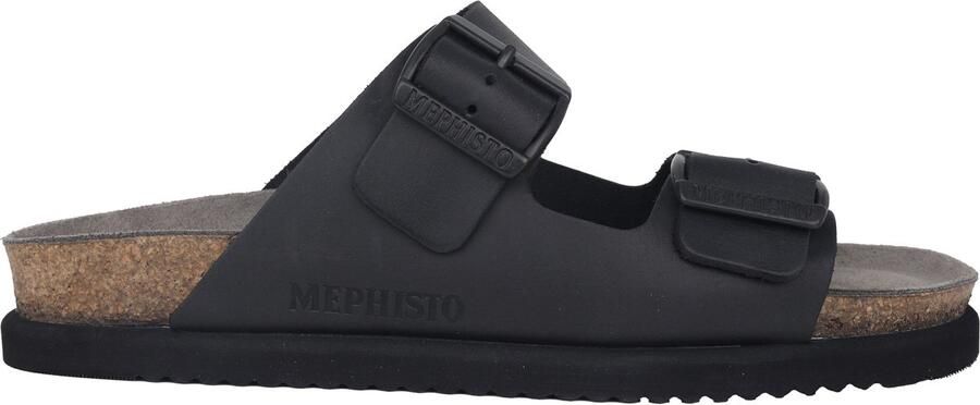 Mephisto Nerio heren sandaal Zwart