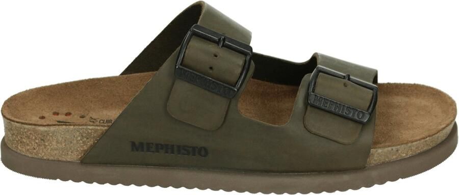 Mephisto NERIO SCRATCH Heren slippers Groen