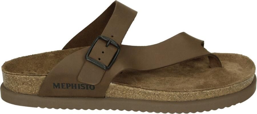 Mephisto NIELS~SCRATCH~~~~~~~~~~~~~~~~~ Heren slippers Bruin