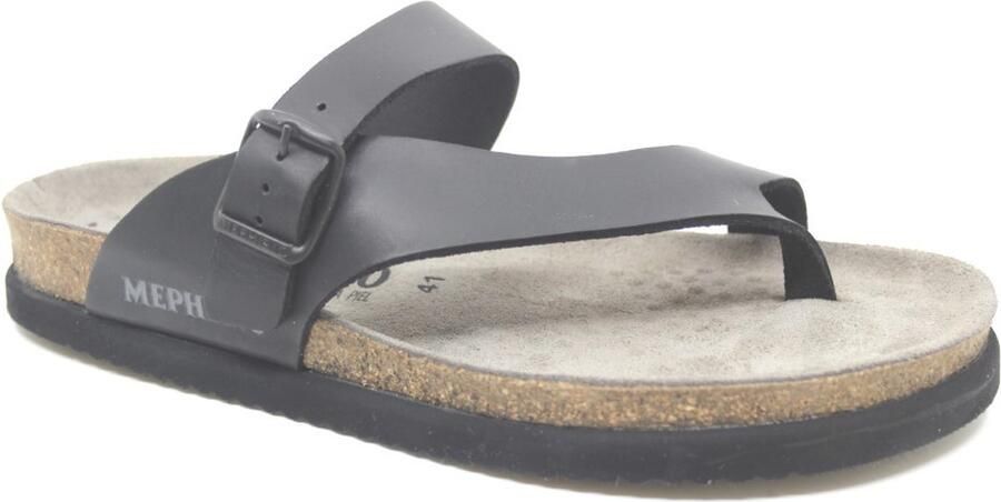 Mephisto NIELS SCRATCH Volwassenen Heren slippers Zwart - Foto 2