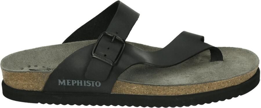 Mephisto NIELS SCRATCH Volwassenen Heren slippers Kleur: Zwart - Foto 4
