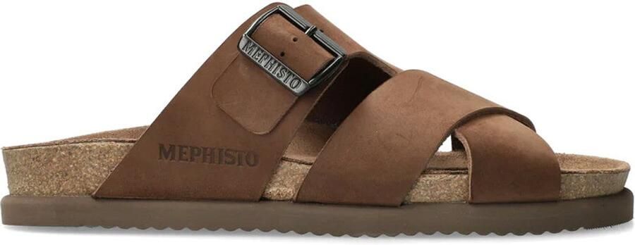 Mephisto Nordine heren sandaal Bruin