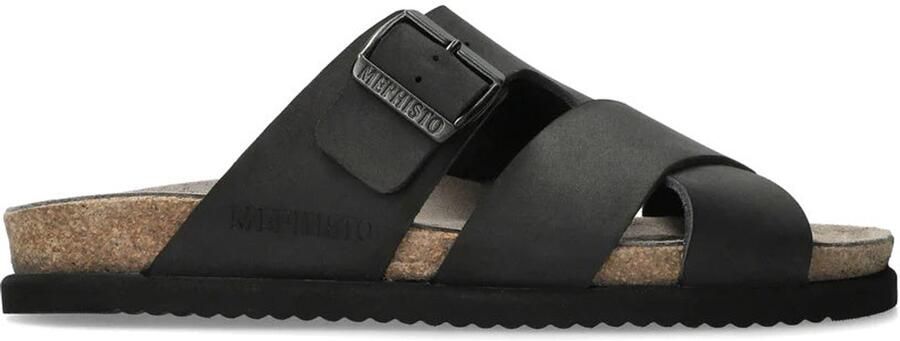 Mephisto Nordine heren sandaal Zwart