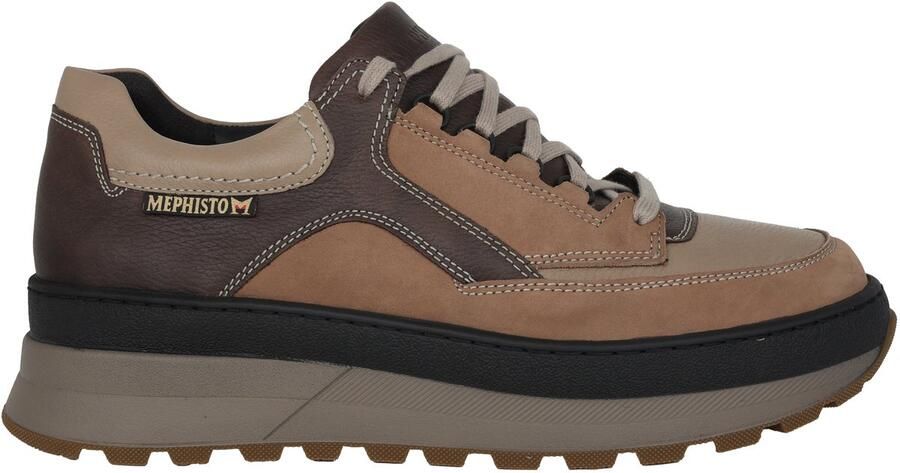 Mephisto Norris heren sneaker Taupe