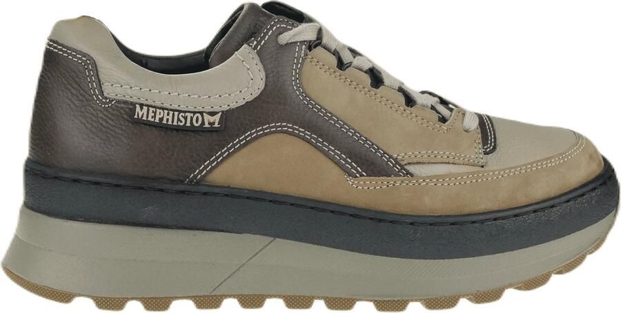 Mephisto Norris heren sneaker Taupe