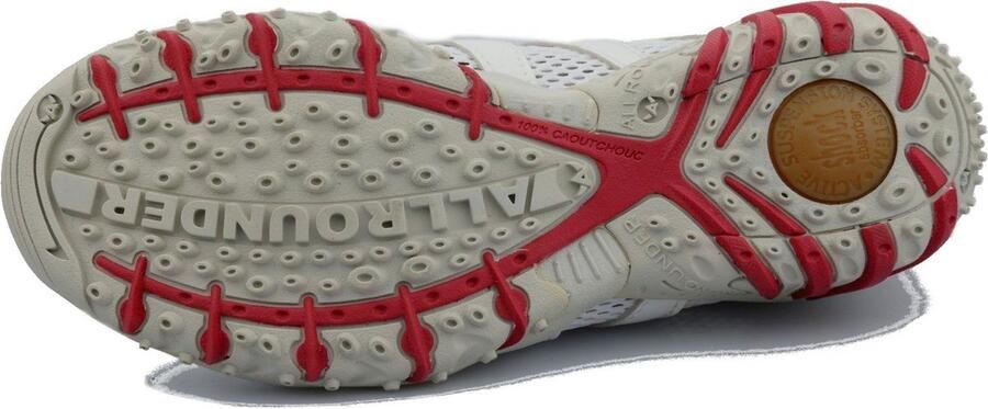 Mephisto Witte Leren en Open Mesh Allrounder White Dames - Foto 3