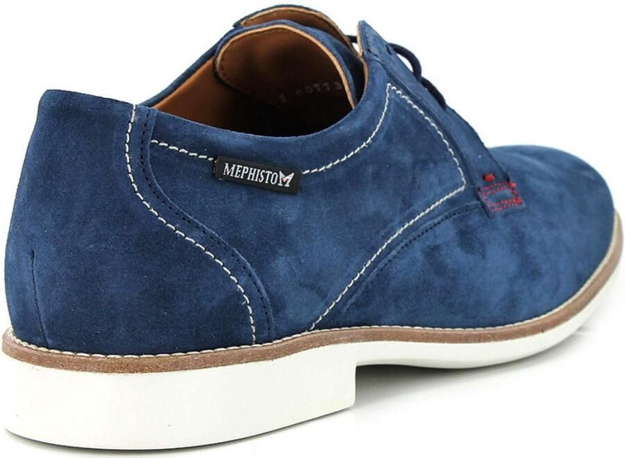 Mephisto ORLANDO heren veterschoen blauw - Foto 2