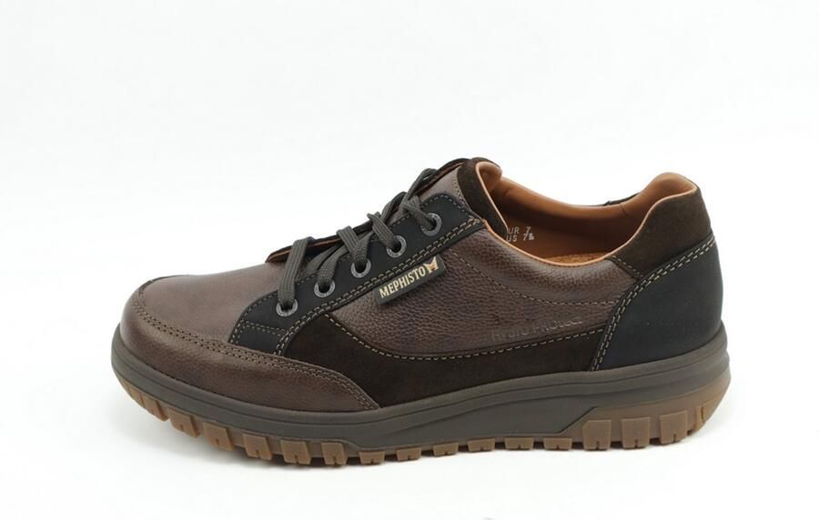 Mephisto Paco 1551 100 3651 Veterschoenen sneakers Bruin