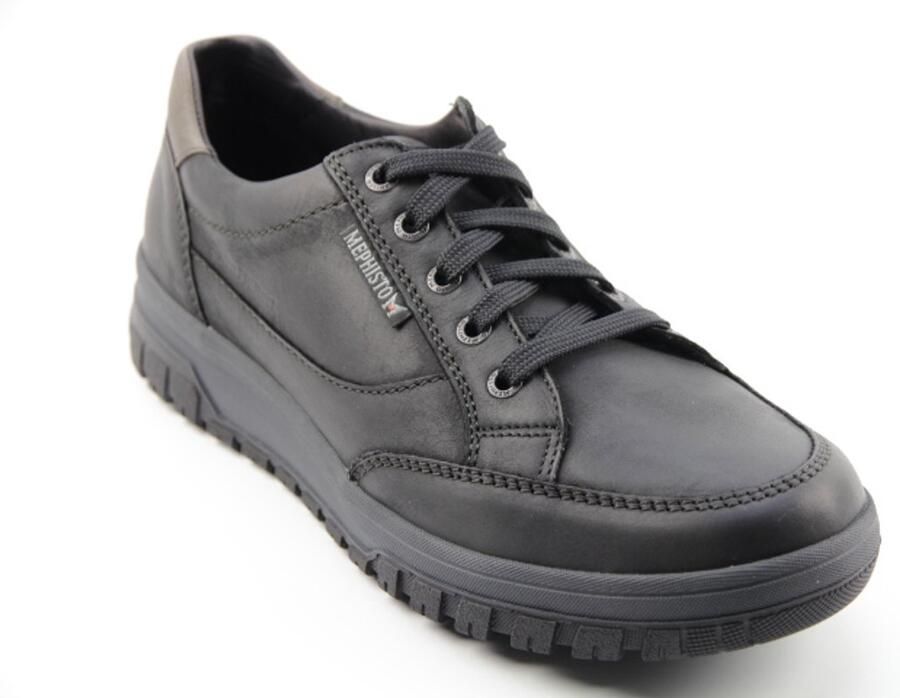 Mephisto PACO~NEVADA~~~~~~~~~~~~~~~~~~~ Vrije tijdsschoenenHeren veterschoenHeren sneakersCasual Zwart - Foto 2