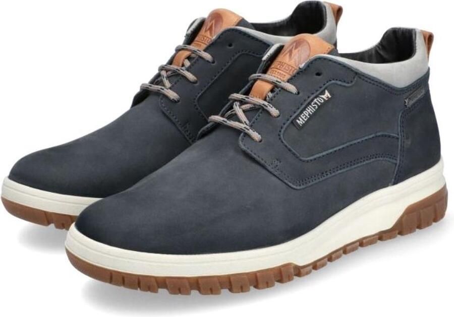 Mephisto PEDRO GT heren enkellaars blauw waterdicht