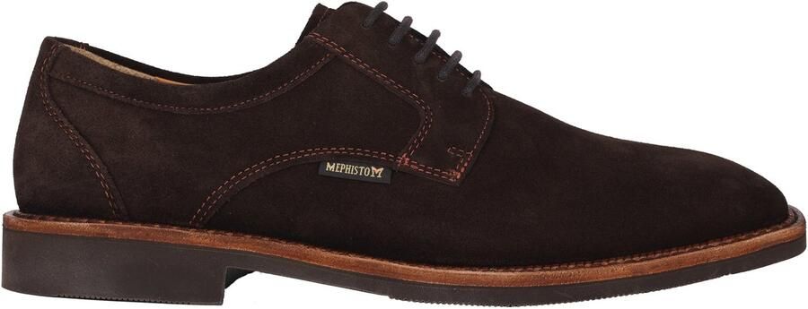Mephisto Handgemaakte Veterschoen Bruin