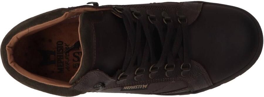 Mephisto PITT GRIZZLY Vrije tijd half-hoogHeren veterschoenHeren sneakers Bruin - Foto 7