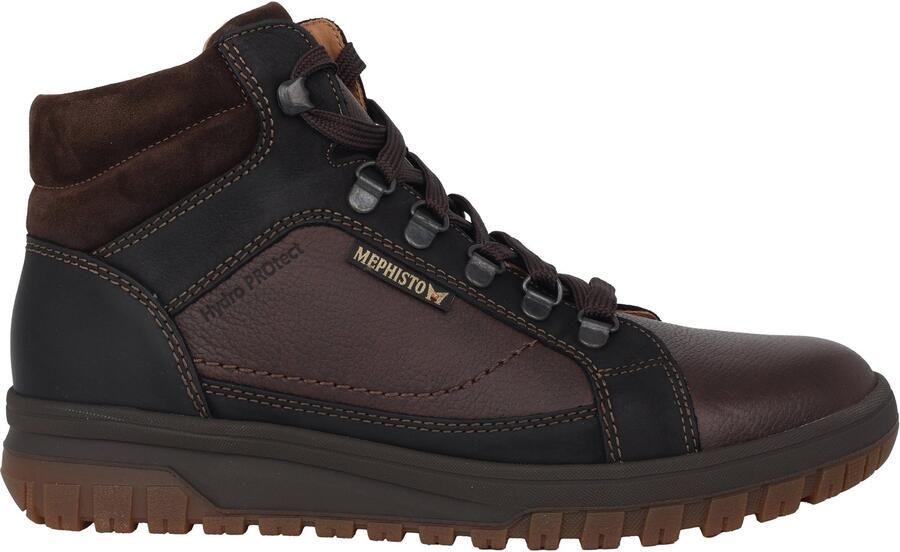 Mephisto Bruine heren enkellaars Stijlvol