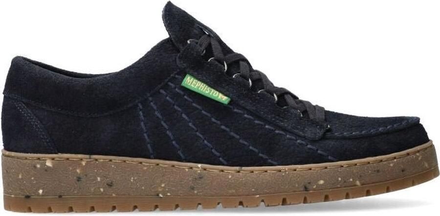 Mephisto Klassieke Veterschoen voor Heren Blue