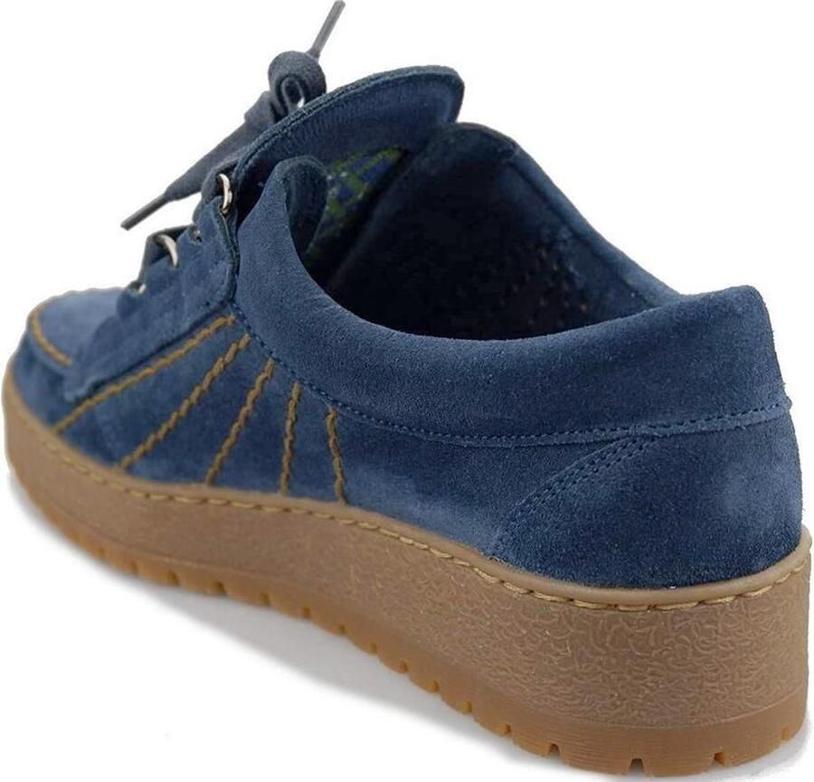 Mephisto Rainbow Veterschoen Blauw Mulberry - Foto 2