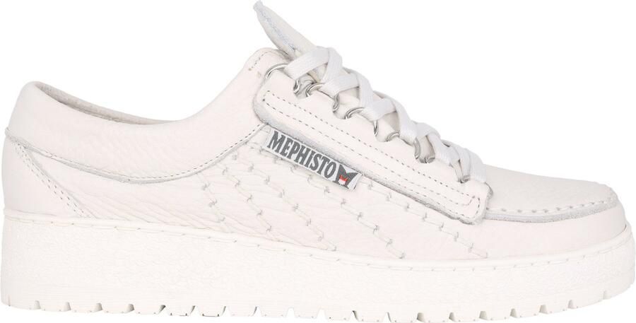 Mephisto Rainbow heren veterschoen Wit