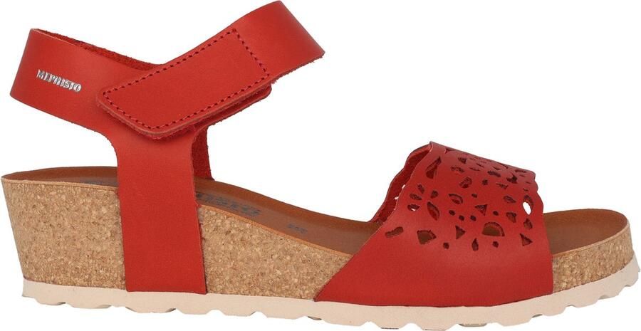 Mephisto Rode Raphaela Sleehak Sandaal