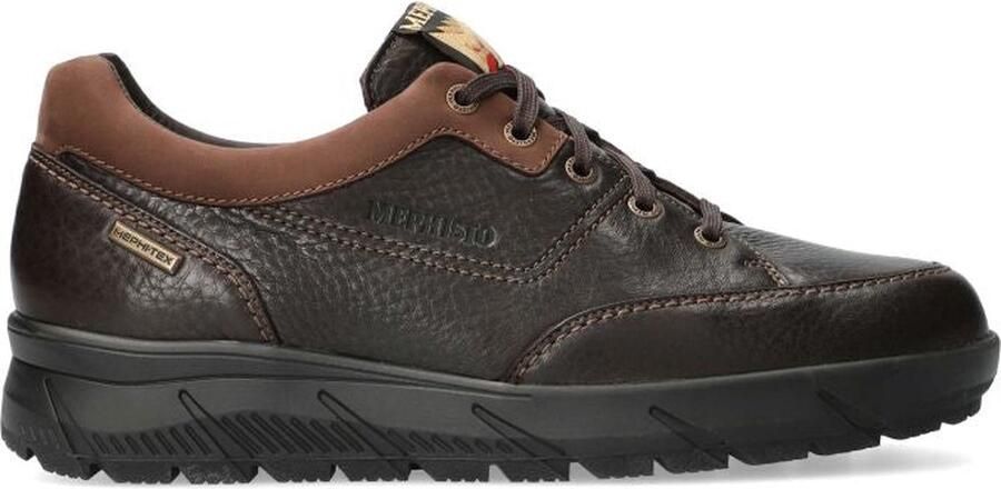 Mephisto Waterdichte Veterschoenen voor Buiten Bruin