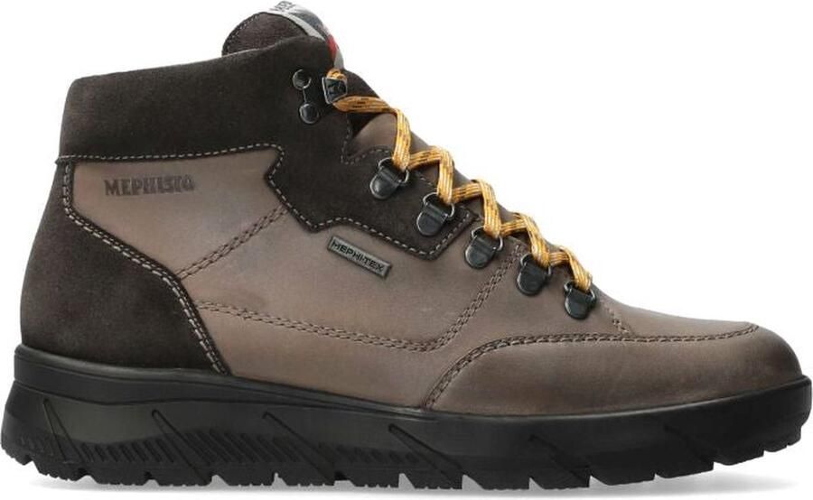 Mephisto Waterdichte Leren Outdoorlaars Grijs - Foto 3