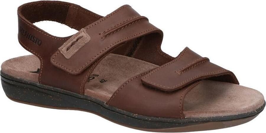 Mephisto SAGUN Heren Sandaal Donkerbruin