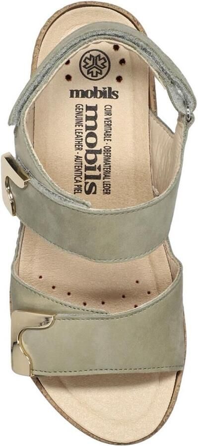 Mephisto SANDAAL NAWEL BUCKSOFT 6992 LIGHT KAKI