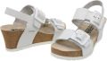 Mephisto Witte Sandalen met Leren Voering en Rubberen Zool White Dames - Wit