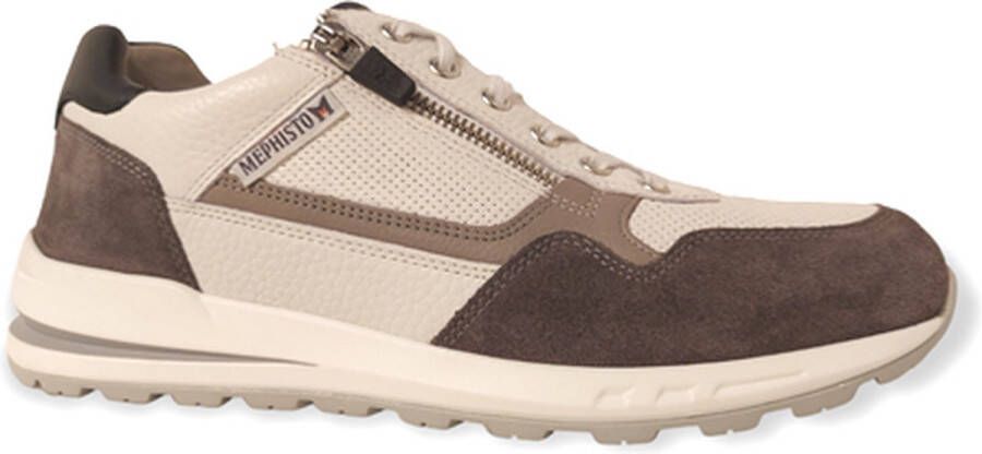 Mephisto BRADLEY 3659 1330 1506 6100 Wit combi sneaker met rits wijdte H - Foto 5