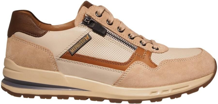 Mephisto Heren Veterschoenen Bradley Light Sand Zand