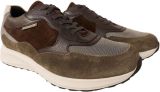 Mephisto Sneaker Driss Khaki Bruin Grijs Combi - Bruin/Grijs/Groen