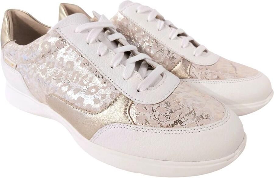Mephisto Sneaker Mendy Wit Goud Combi