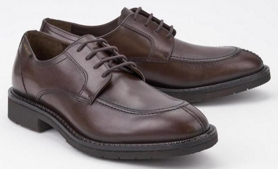 Mephisto TITUS lederen *Hand-Made* veterschoen voor heren donkerbruin