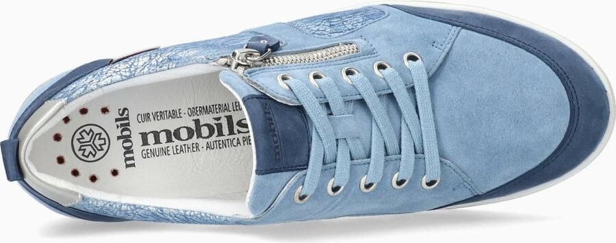 Mephisto TRUDIE Dames Sneakers Wijde Pasvorm Denim - Foto 4