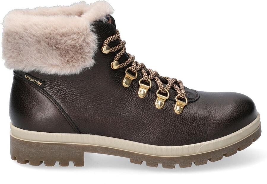 Mephisto unisex veterschoenen brons