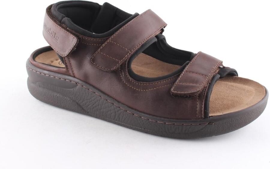 Mephisto Mobils by VALDEN Heren Sandaal Extra Breed Donkerbruin - Foto 6