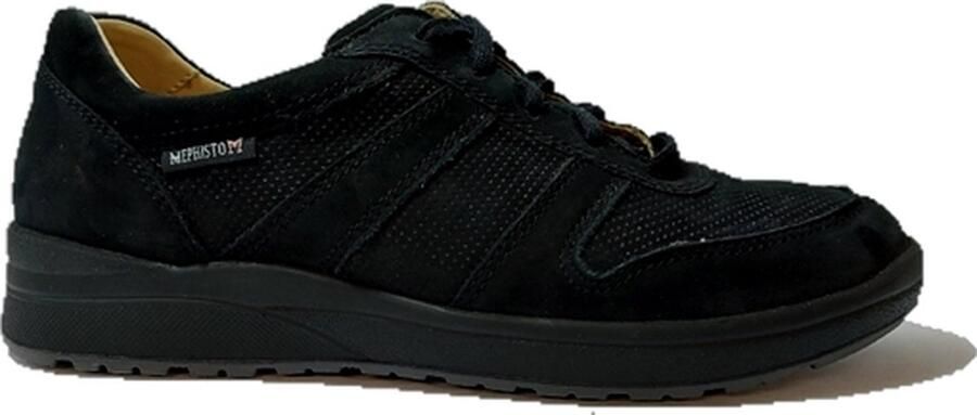 Mephisto Comfort Veterschoenen voor Dames in Zwart