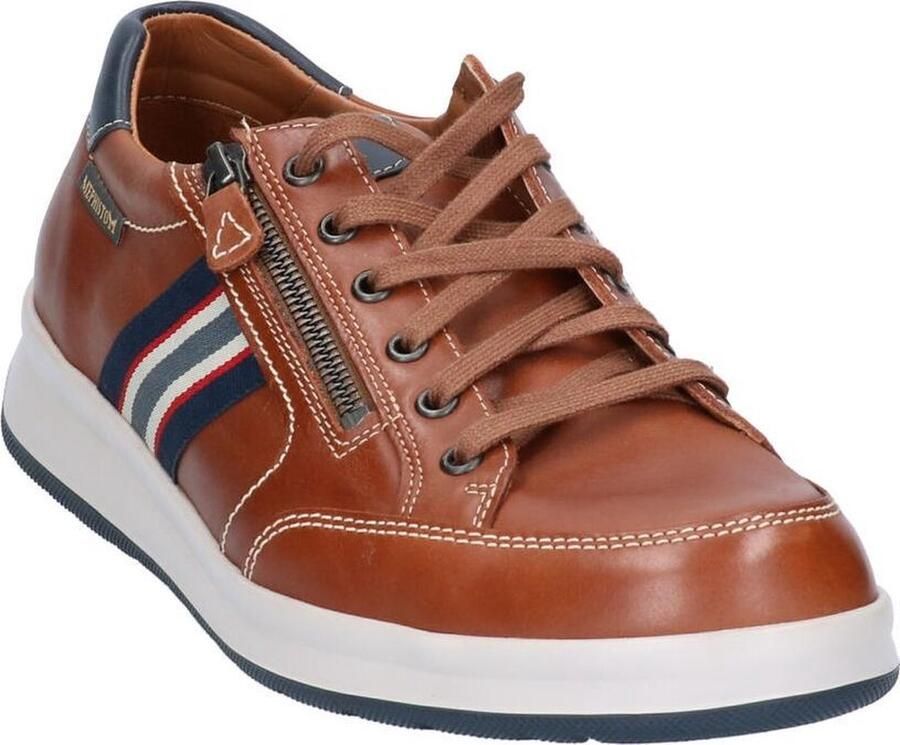 Mephisto Lisandro Sneakers Hazelnut Bruin Leer Verwisselbaar Voetbed 10 44½ - Foto 2