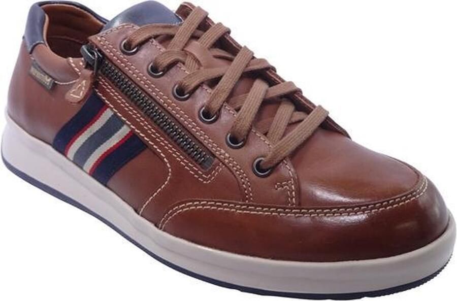 Mephisto Lisandro Sneakers Hazelnut Bruin Leer Verwisselbaar Voetbed 10 44½ - Foto 4