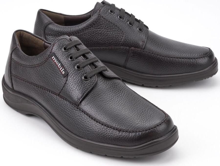 Mephisto Grijze Veterschoenen