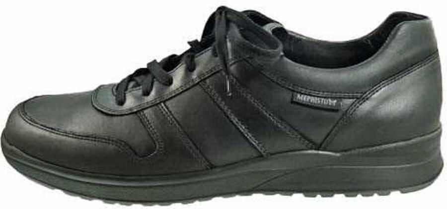 Mephisto Zwarte Veterschoenen Black Heren - Foto 2